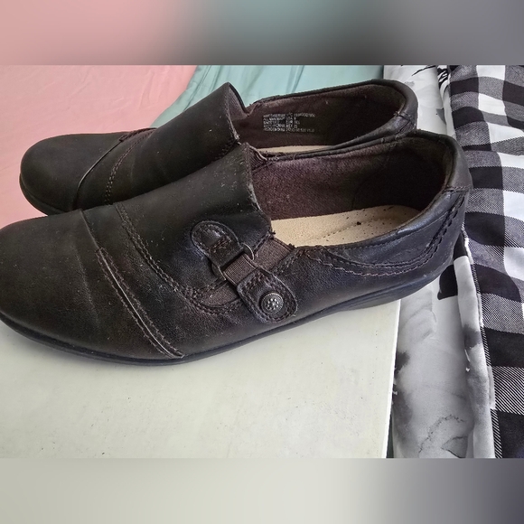 WHIT Other - Women's Dark Brown Leather Slip-On Shoes